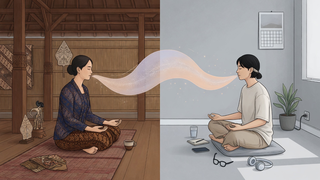 Apakah Semedi Sama dengan Meditasi Modern?