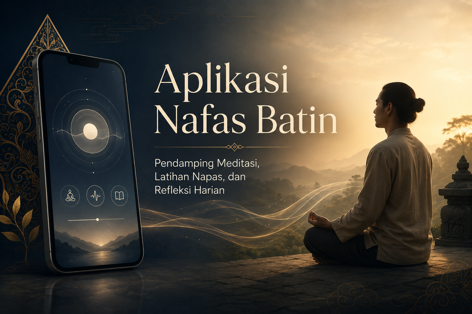 Aplikasi Nafas Batin untuk Latihan Napas Sadar