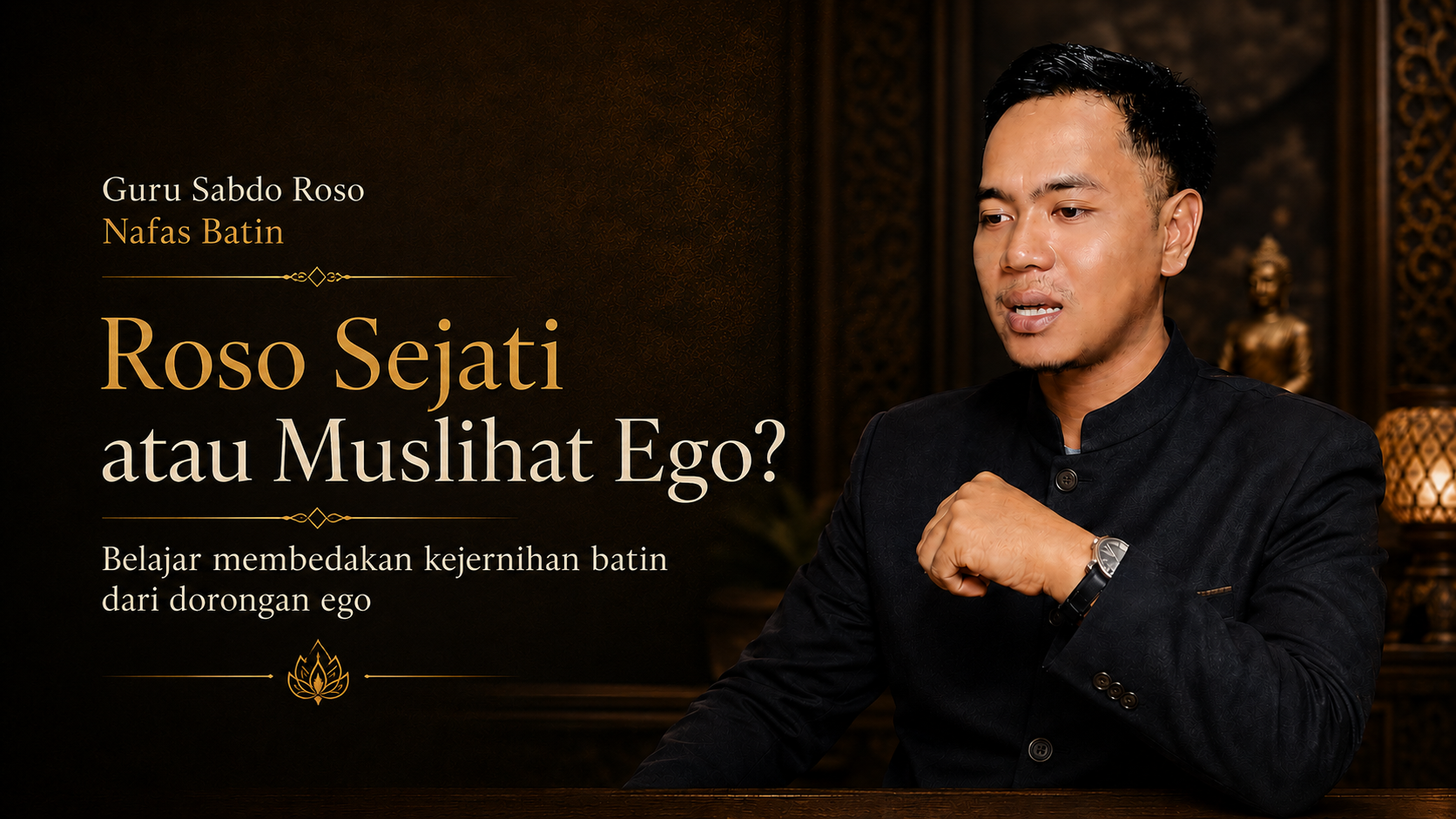 Guru Sabdo Roso: Founder Nafas Batin, Penulis dan Pendamping Laku Batin