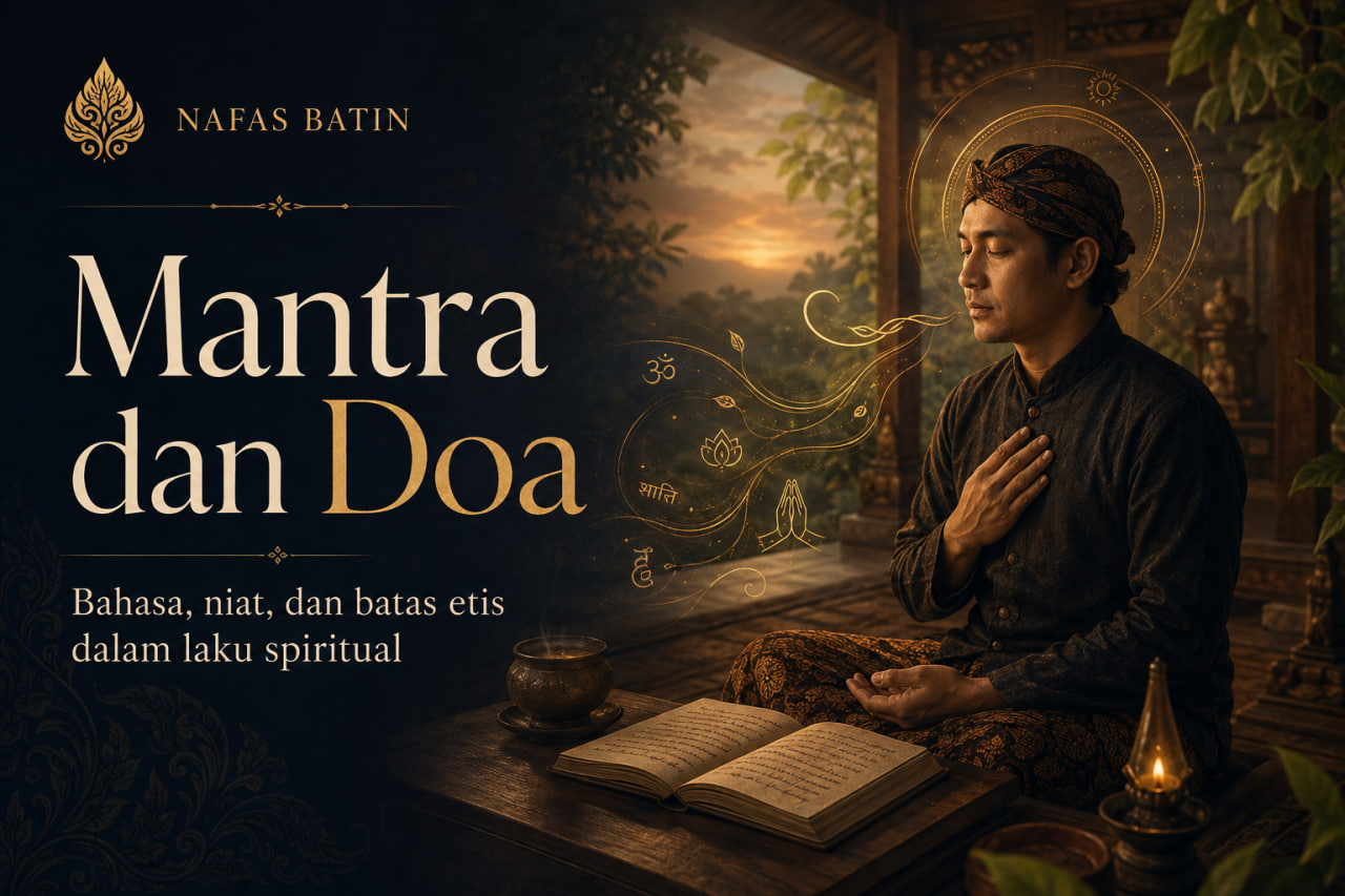Mantra dan Doa dalam Tradisi: Bahasa, Niat, dan Batas Etis