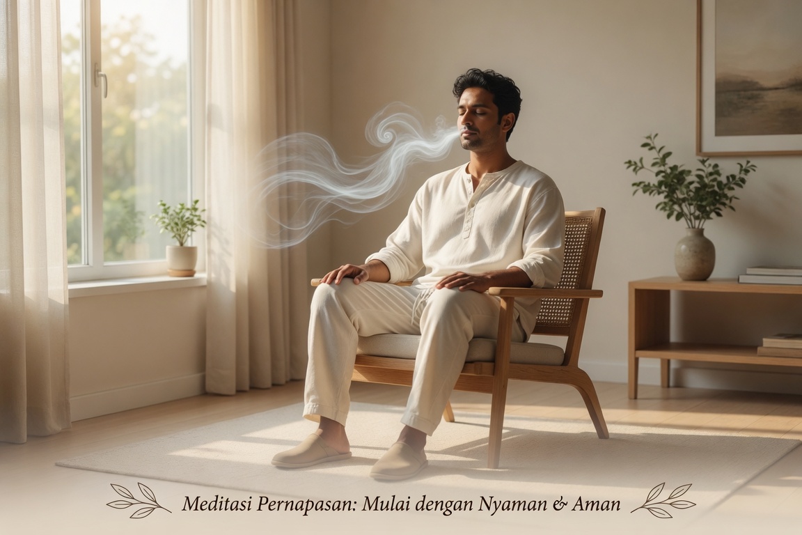 Meditasi Pernapasan: Cara Memulai dengan Aman dan Sederhana